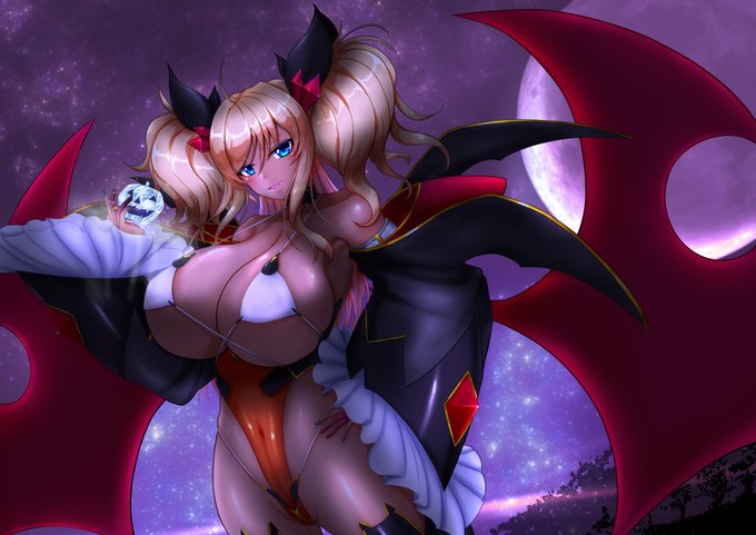 日焼けハロウィンきらら先輩 #対魔忍RPG #アクション対魔忍 #鬼崎きらら #褐色 #日焼け #巨乳 #おっぱい https://t.co/HhHEs550kE 