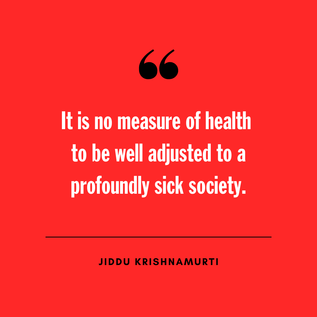 It’s time that mental health is understood &amp; responded to in a way that genuinely helps people and society. 

For #WMHD2021 let’s challenge the narrative around mental health, and acknowledge that people are not broken – they are trying to get by in a very broken society.