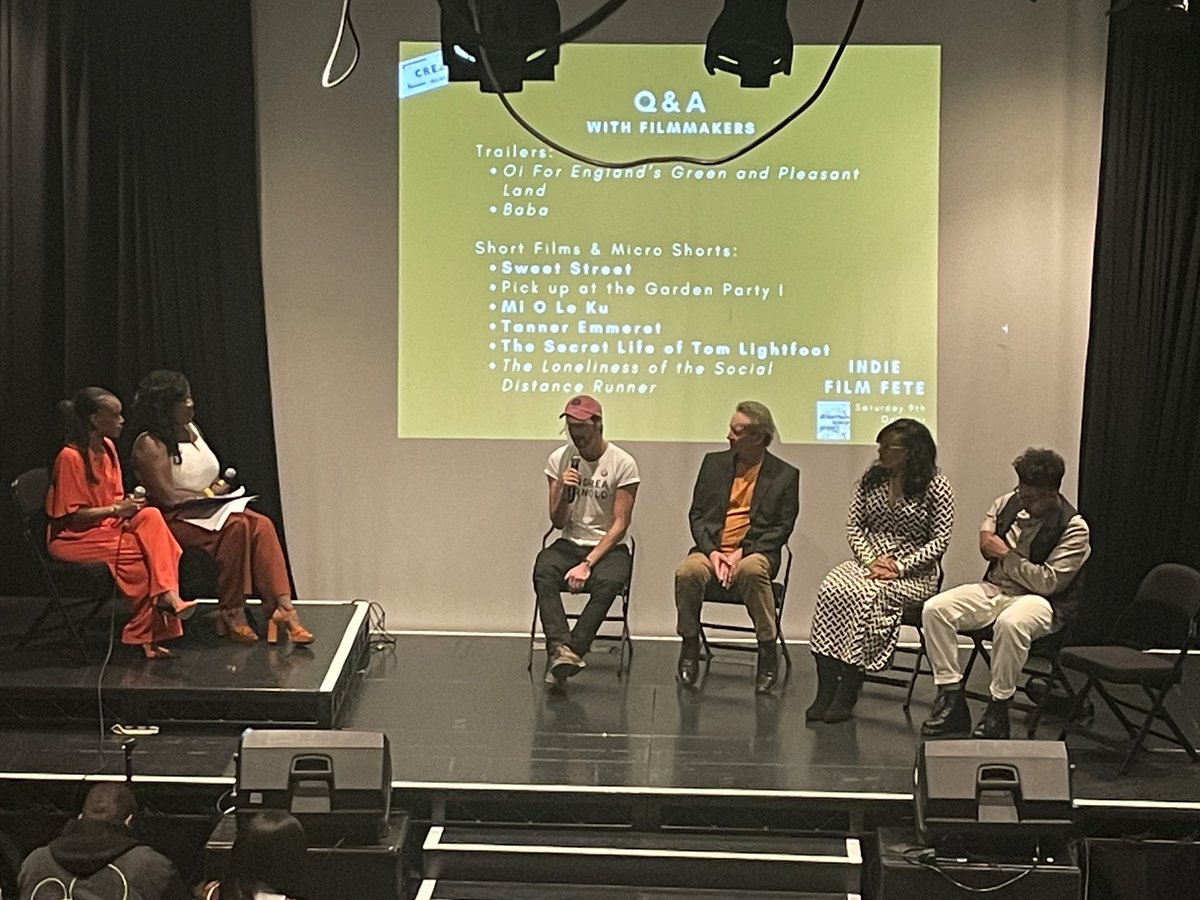 Amazing Q&amp;A with the filmmakers #IndieFilmFete21 <a href="/streathamspace/">Streatham Space Project</a>