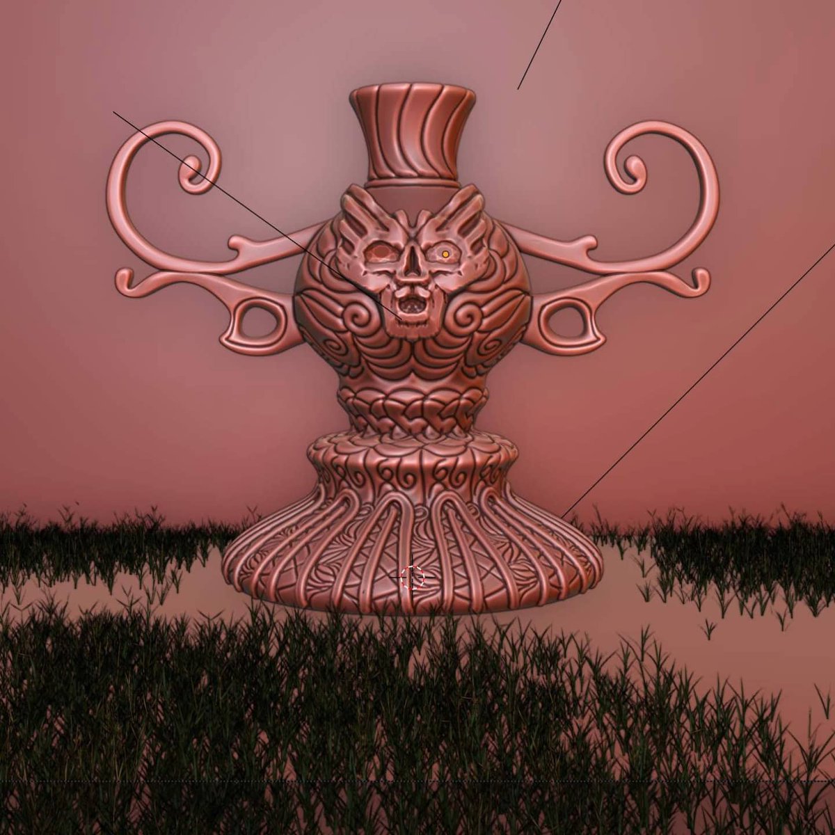 aunsbaig2's tweet photo. Chalice
Modeled in blender sculpted in zbrush.
.
.
.
#magical #chalice
#woods #creature #sculpting 
#3drendering #rendering3d #rendering #photorealistic #photorealisticrendering #blendercommunity #blender #tagblender #zbrush #blender3dart #texturing #art #SubstancePainter https://t.co/w11xJLIHab
