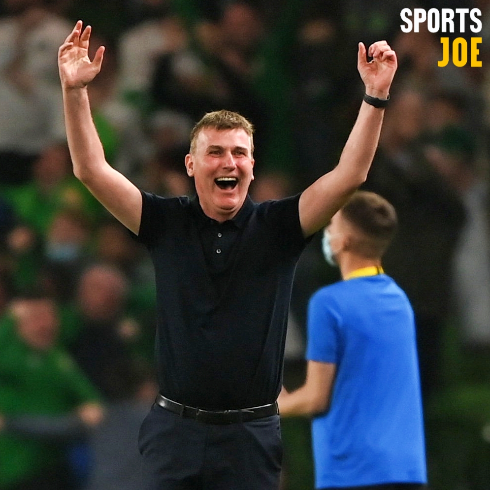 SportsJOEdotie's tweet photo. Thank **** for that!!!

Well deserved win for Stephen Kenny and Ireland ⚽🇮🇪 https://t.co/aYx60jMvNk