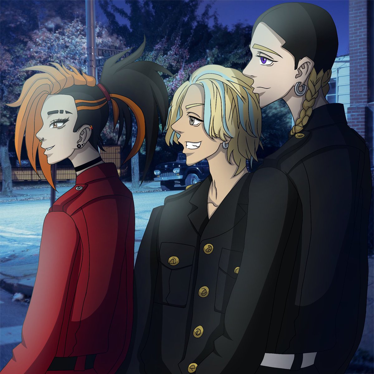 foxy_torres0's tweet photo. Fighting with the Haitani brothers 🔥❤️ #haitani #HAITANIRAN #haitanirindou #rindouhaitani #ranhaitani #tokyo #TokyoRevengers #TokyoRevengersfanart #tokyorevengersoc #oc #anime #animeoc #gang https://t.co/lBw7rJaNDp