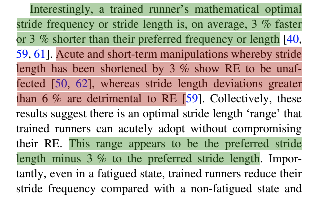 mboydphysio's tweet photo. How to improve Running Economy...

✅ ↑ Cadence 3-8%
✅ ↓ Vertical Oscillation
✅ ↑ Leg stiffness
✅ ↓ Leg extension at toe-off
✅ Shoes <440g
❌ Alter ground contact time
❌ Alter trunk lean
❌ Alter footstrike
❌ Alter arm swing
❌ Pose or Chi method

From @IzzyMoorePhD https://t.co/rtQ8jCRgdC