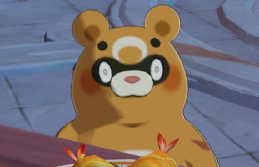 1525Aest's tweet photo. I will commit any crime for Gouba, I tell you.

#GenshinImpact #gouba https://t.co/eb7ErIrhaA