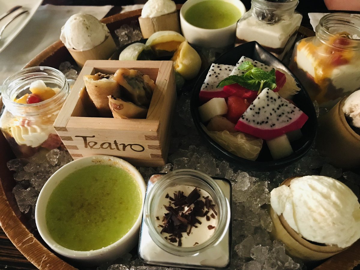 lavleeferlenssi's tweet photo. And now the dessert ๐ฆ๐จ๐ฎ #MarcoPolo brunch at #TeatroDoha in @CCRotanaDoha ๐๐ผ #CamFamFoodDiary2021 #MyHealthMyWealth #Zomato #ZomatoQatar #WeekendInDoha #GoodAfternnonDoha #BuhayOFW #LifeInDoha #HighlyRecommended ๐ https://t.co/ES8tExvT63