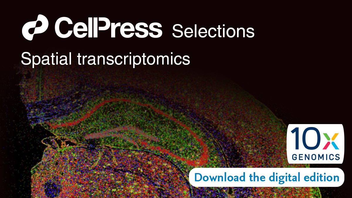 CellPressNews's tweet image. Articles in this collection showcase progress in #SpatialTranscriptomics—from overviews of the available spatial technologies to their application to understand organ &amp;amp; tissue organization, #microglia #CellFunction, #CancerBiology &amp;amp; #NeurologicalDisease. hubs.li/H0Z477j0