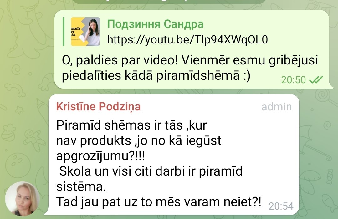 Uzmanieties no skolām! Klasiska ponzi shēma.