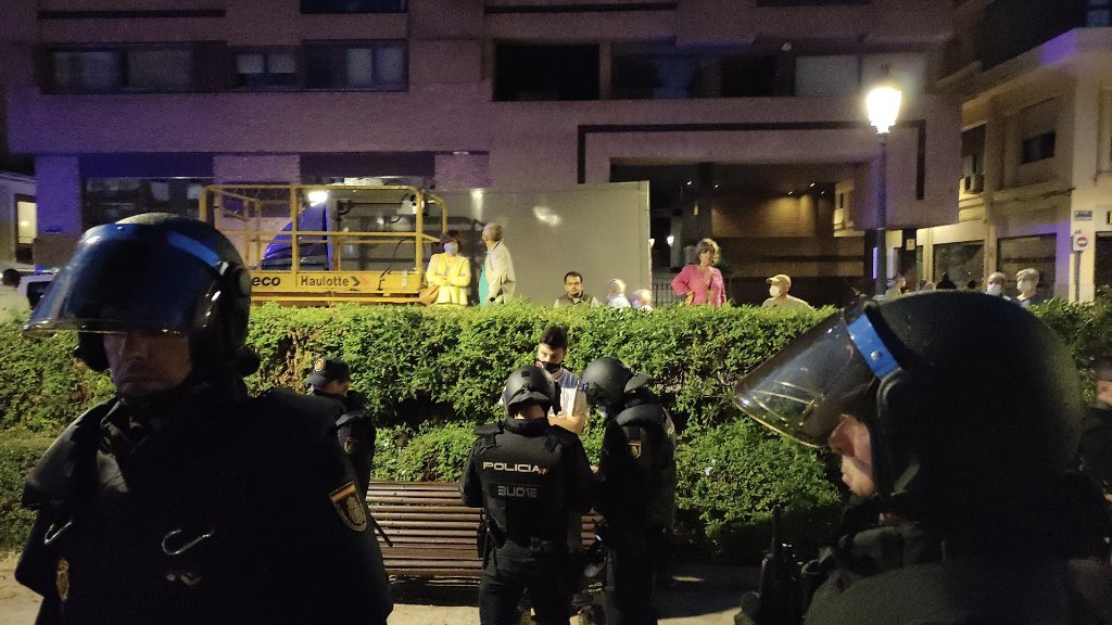 ❗️ Denunciem la retenció il·legal d’un company de la nostra organització després de la manifestació a València del #9dOctubre per haver-se expressat lliurement

Prou abusos policials!