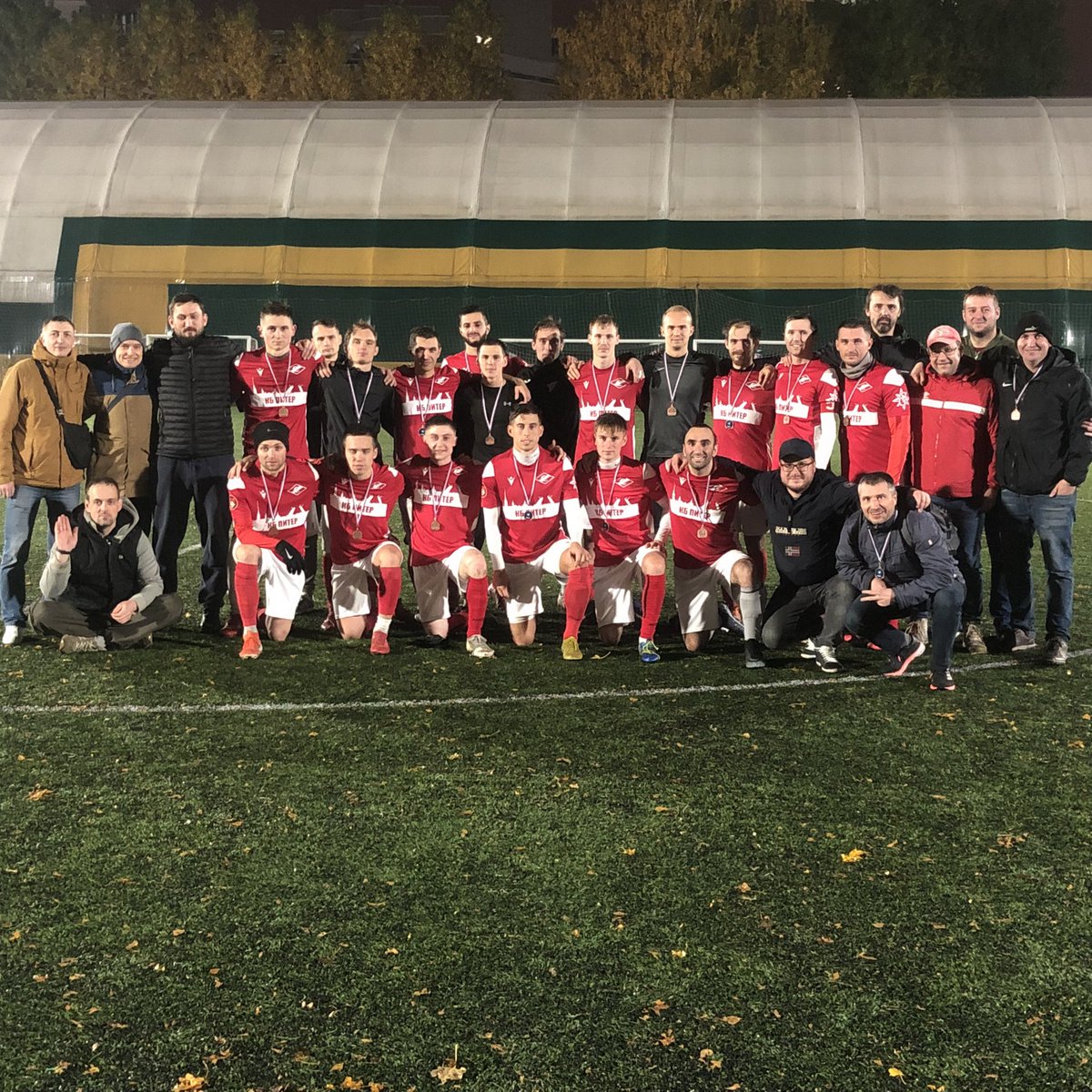 ФК Спартак СПб - бронзовый призёр чемпионата ПИФЛ’2021.

Спасибо за сезон, парни!