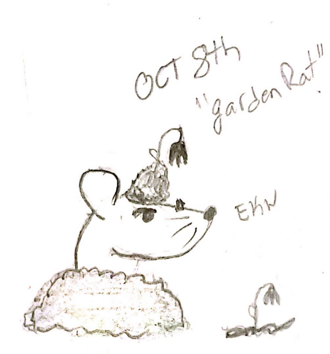 Local__Cryptid's tweet photo. Sorry this is so half assed ); I was so busy yesterday and forgot to post #rattober #rattober2021 https://t.co/AMg2HkDSXI