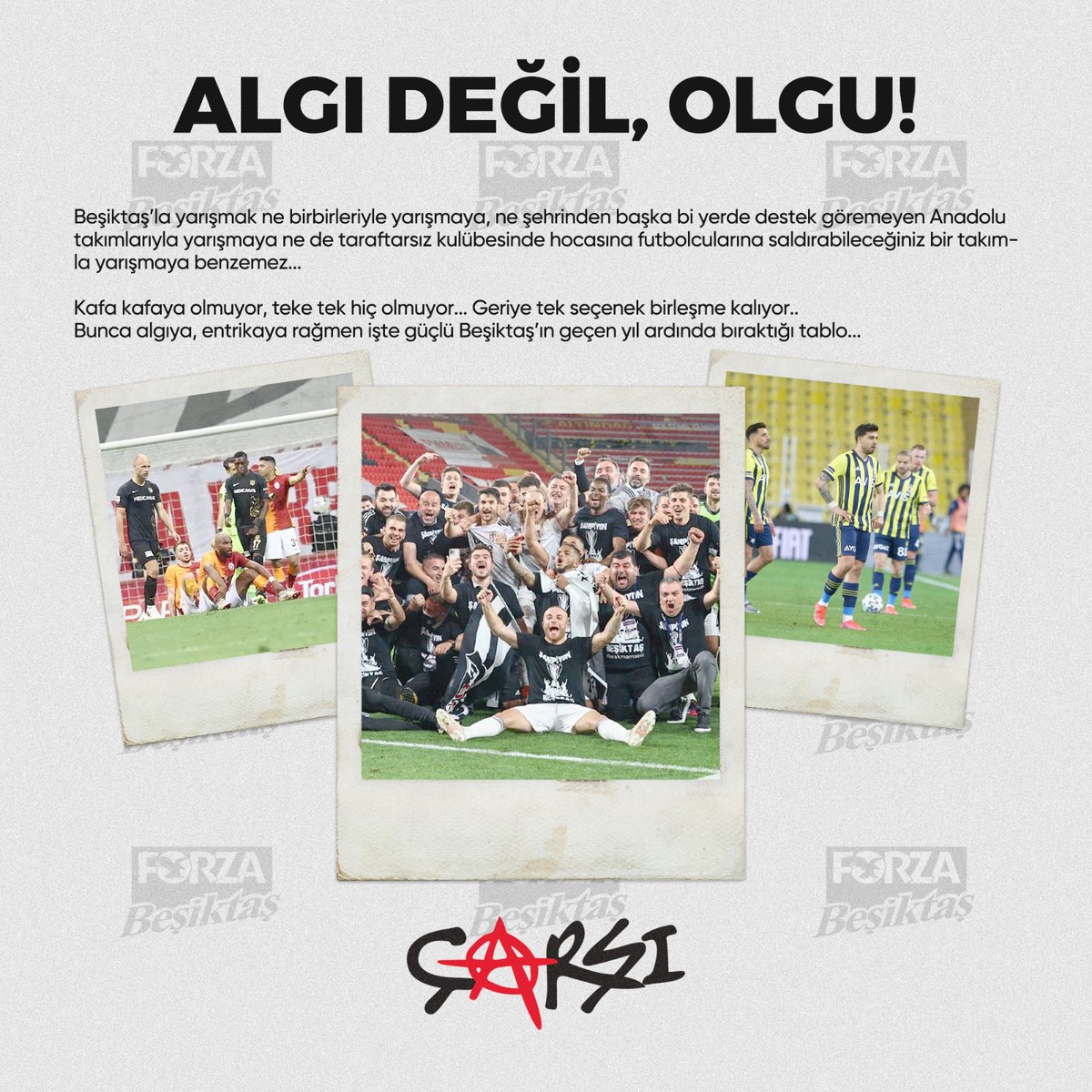 Beşiktaş JK büyük değerdir. 1903'den beri hep tek başına!
Okuyun, okutun...
Paylaşın!