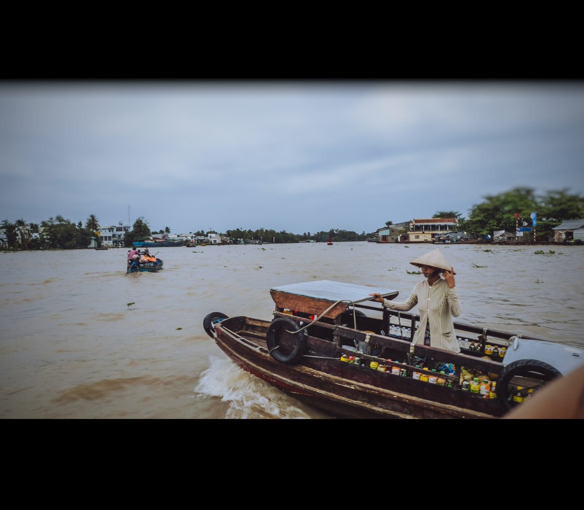 jasdebac's tweet photo. Just a nice morning on the boat to #floatmarket in #cantho, #Vietnam https://t.co/gYO9w6eIHi