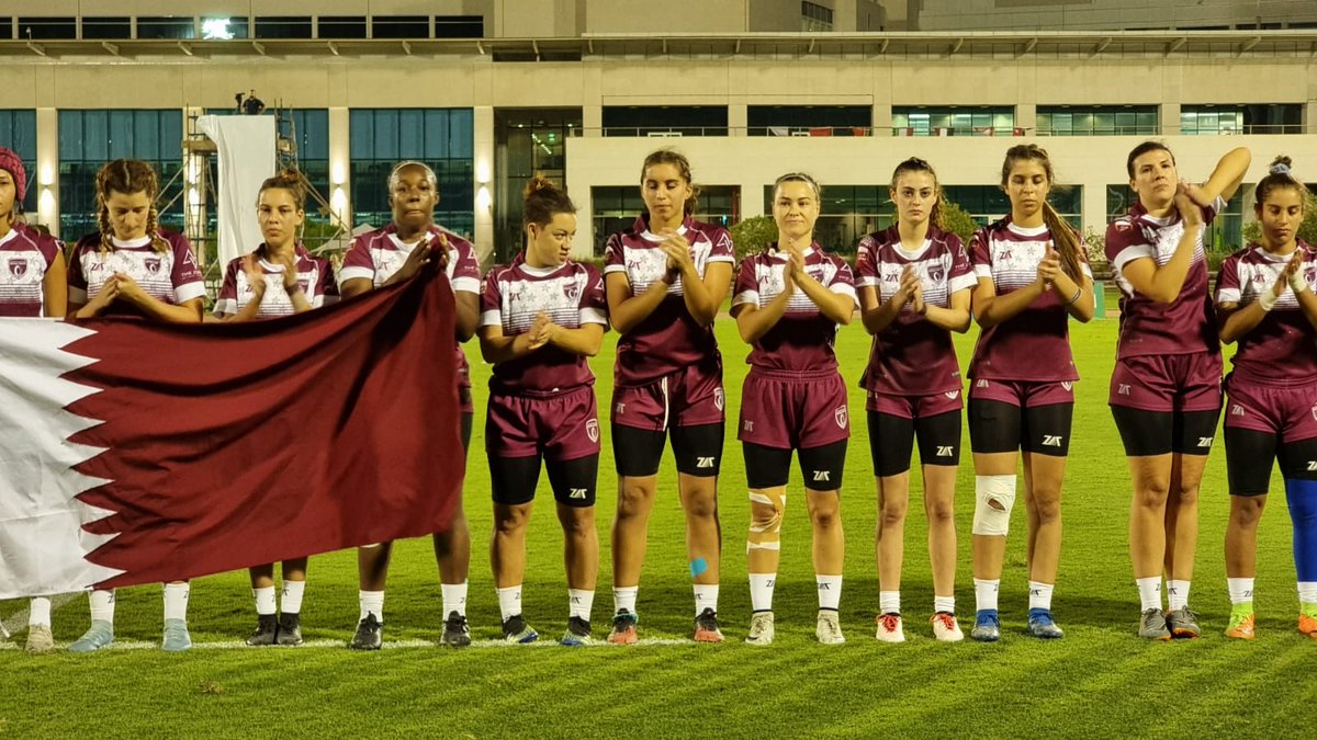 Qatar’s women’s team finish second in the 2021 West Asia Sevens Rugby tournament, losing to UAE 0-41 in the final at the Aspire Academy grounds on Saturday. The men’s side finished third, beating Lebanon 36-10. <a href="/QaRugby/">Qatar Rugby - قطر لرياضة الرجبي</a> <a href="/qatar_olympic/">Team Qatar 🇶🇦</a> <a href="/asiarugby/">Asia Rugby</a> <a href="/Tier2RugbyForum/">Tier 2 & 3 Rugby</a> #Qatar #rugby