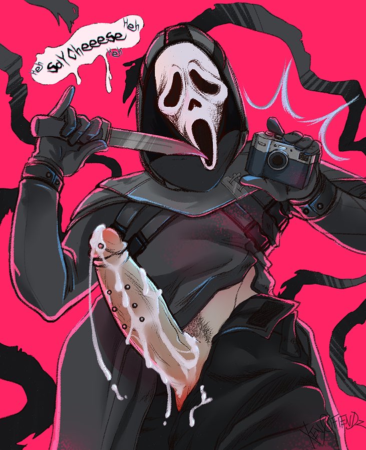 Please I just want to be ghost faces little slut.Art is not mine #Ghostface #ghostfac...