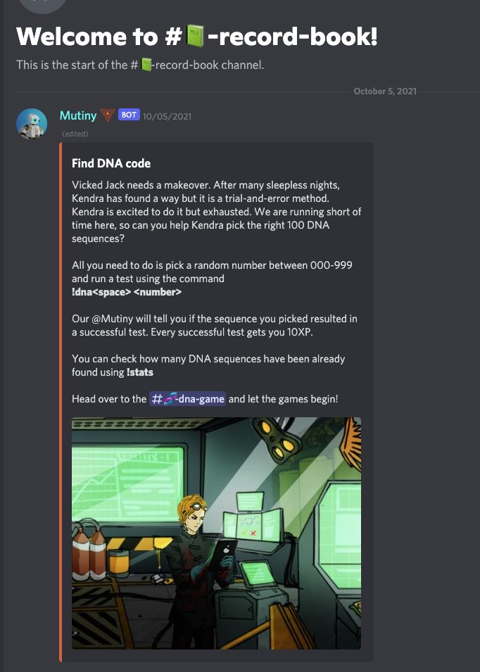 vickedlabs's tweet photo. Join our discord and check out the #dna game. We have a slew of discord games coming up, and the #dna game is just one of them.
🎃Earn XP
🎃Level Up
🎃Win a Vicked Jack
Discord : https://t.co/VLfSXi6pcF
#NFT #halloween2021 #NFTCommunity #VickedJacks https://t.co/nJY0PBy4Mw