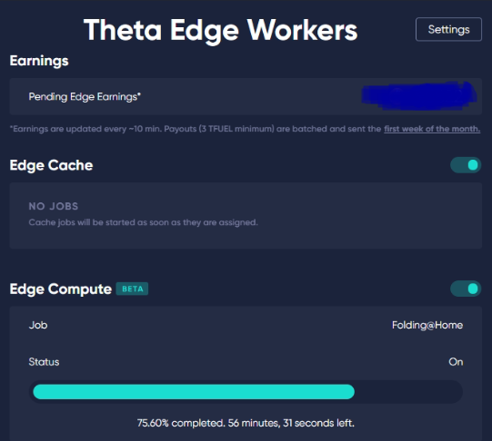 TSpamarian's tweet image. #THETA #ThetaEdgeNode upgrade v3.2.2
@Theta_Network 
$THETA
$tfuel
#staking
#EdgeComputing