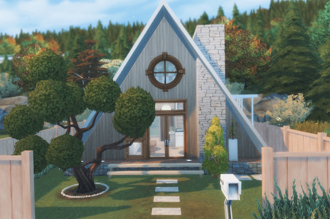 abbysimsaccount's tweet photo. i usually build with a lot of packs and custom content but i wanted to try building something that was completely base game and this is what i came up with
#ShowUsYourBuilds #Sims4 

gallery link: https://t.co/HBMtQrPtzE https://t.co/aePxOesF23