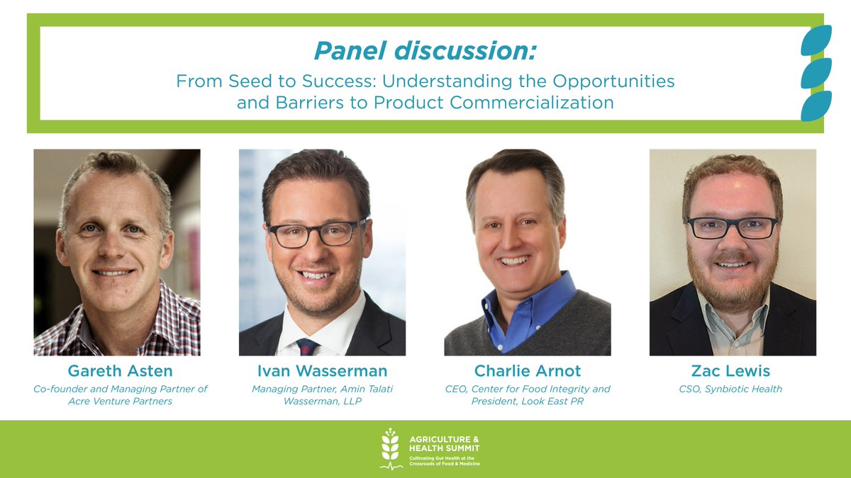 Have you wondered about the best path to commercialization for your microbiome-focused product?

Dr. Eileen Murphy will lead a discussion on all aspects of commercialization -- from science to funding to communications to legal.

Sign up here to tune in:
 next.brella.io/join/AGHS2021
