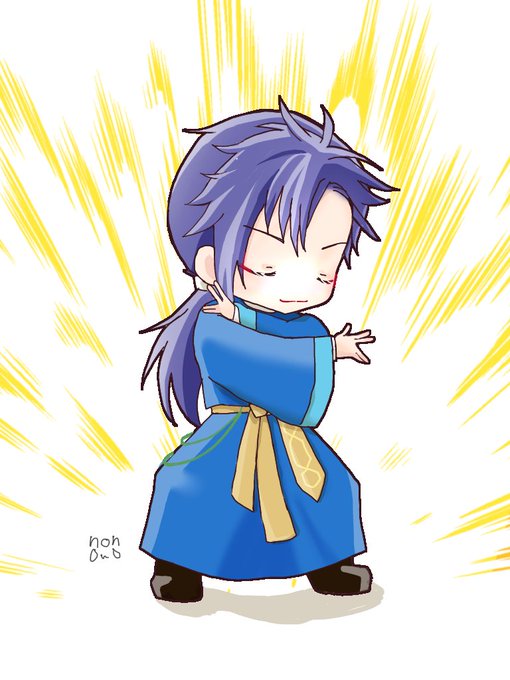 第一回謎の青色神官pv初登場かっこいいポーズお絵かき会のtwitterイラスト検索結果