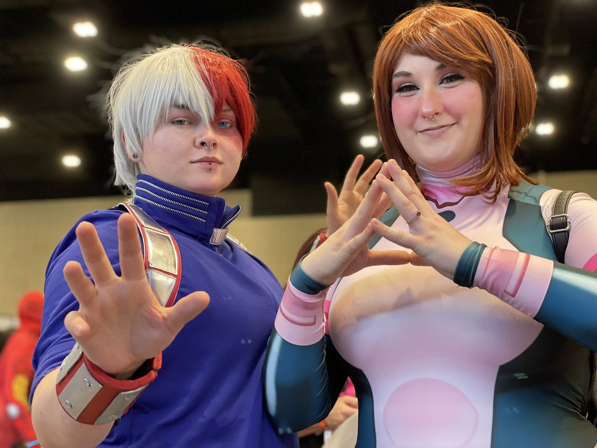 lucilovesmic's tweet image. What a great day @ALComicCon! #Madeinabyss #Reg #heroes #MyHeroAcademia ♥️♥️♥️