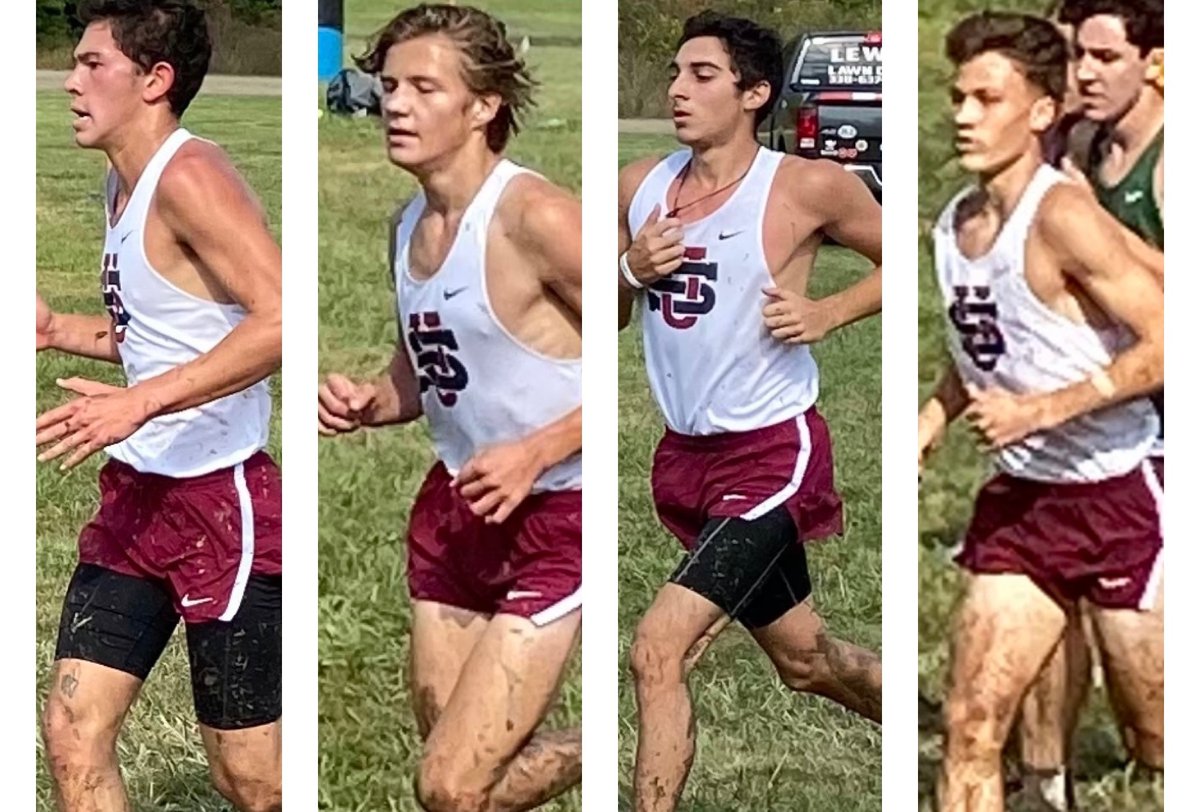 The University School Cross Country Team came in 10th out of 33 teams at the Legends Meet at the Trumbull County Fairgrounds today. Leading the way was senior Nate Miller, who came in 29th out of 260 runners in the varsity race.