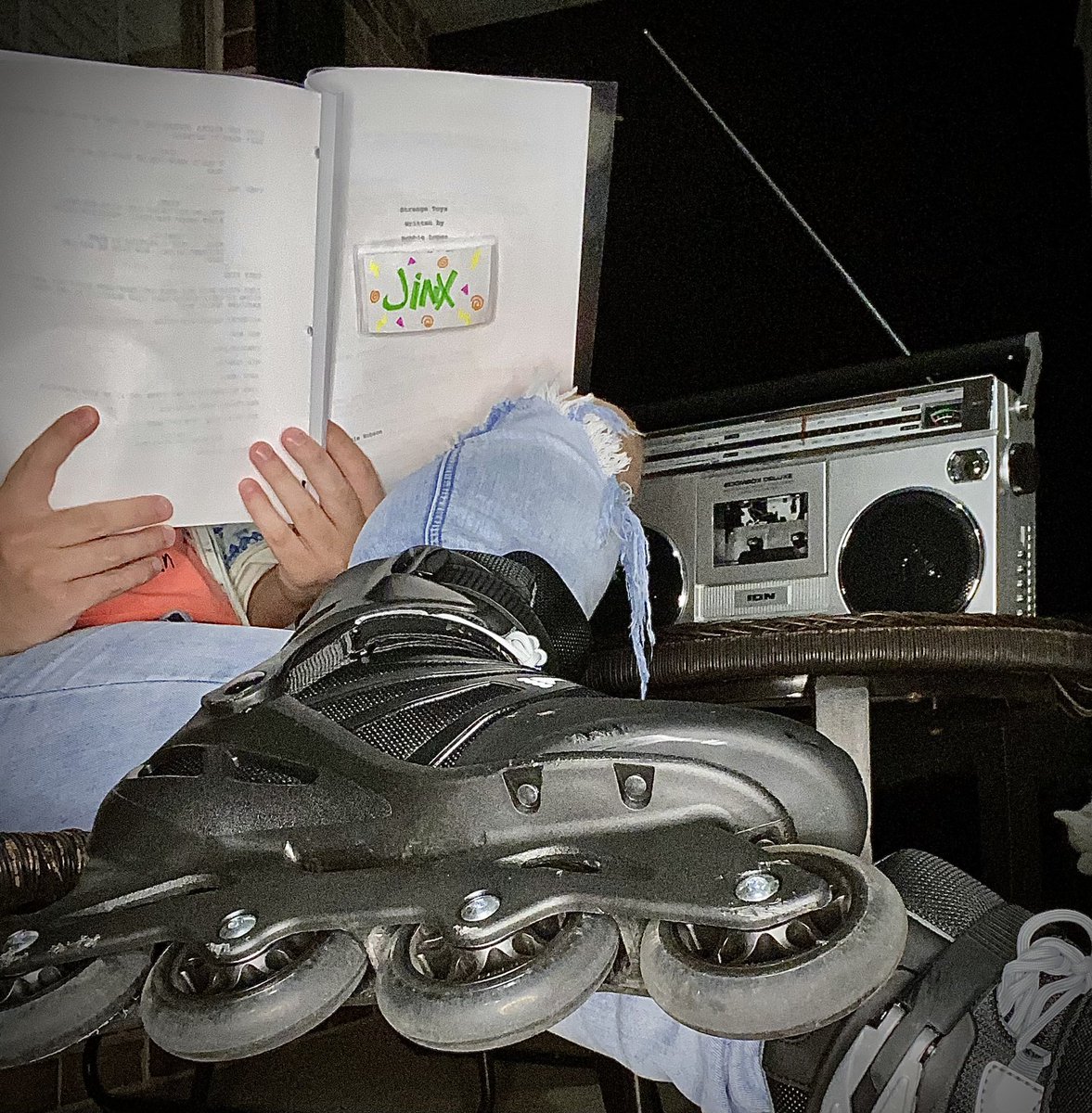 CropTopSaber's tweet image. #teaser #actor #roleprep #script #80svibes #crudecomicsinc