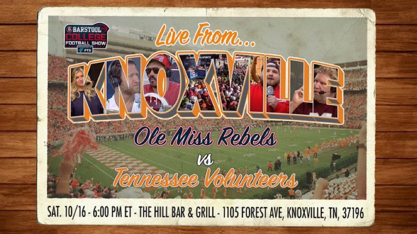 Barstool College Football Show tweet media