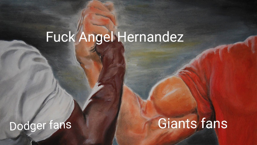 ntrlhattrick's tweet photo. Just a reminder for later tonight #SFGiants vs #Dodgers #GiantsVsDodgers #dobettermlb https://t.co/vXJTibyzV6