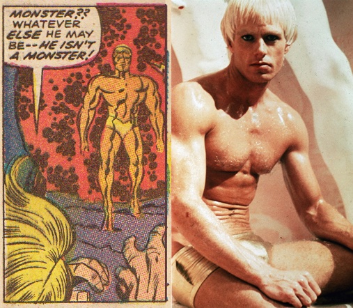 RealMarvelLeaks's tweet photo. Breaking: 
Director @JamesGunn has released the first images of Adam Warlock from the set of Guardians Of The Galaxy 3!
.
.
.
#AdamWarlock #GuardiansOfTheGalaxy 
#jamesgunn
#Marvel https://t.co/D130cV545v