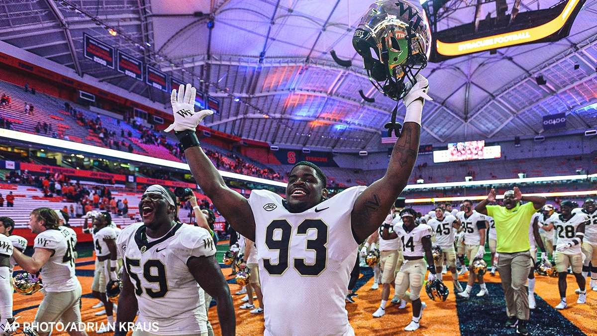 accnetwork's tweet photo. 6️⃣ and 0️⃣ @WakeFB https://t.co/5WKRb0m8M9