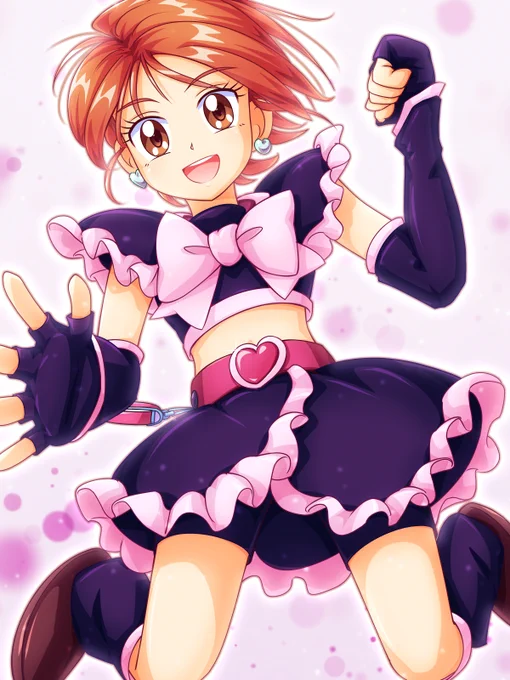 10月10日はキュアブラックこと美墨なぎさ誕!おめでとう!イラストを描きましたのでよろしかったら!
#precure 
#美墨なぎさ生誕祭 
#キュアブラック生誕祭
#ふたりはプリキュア 