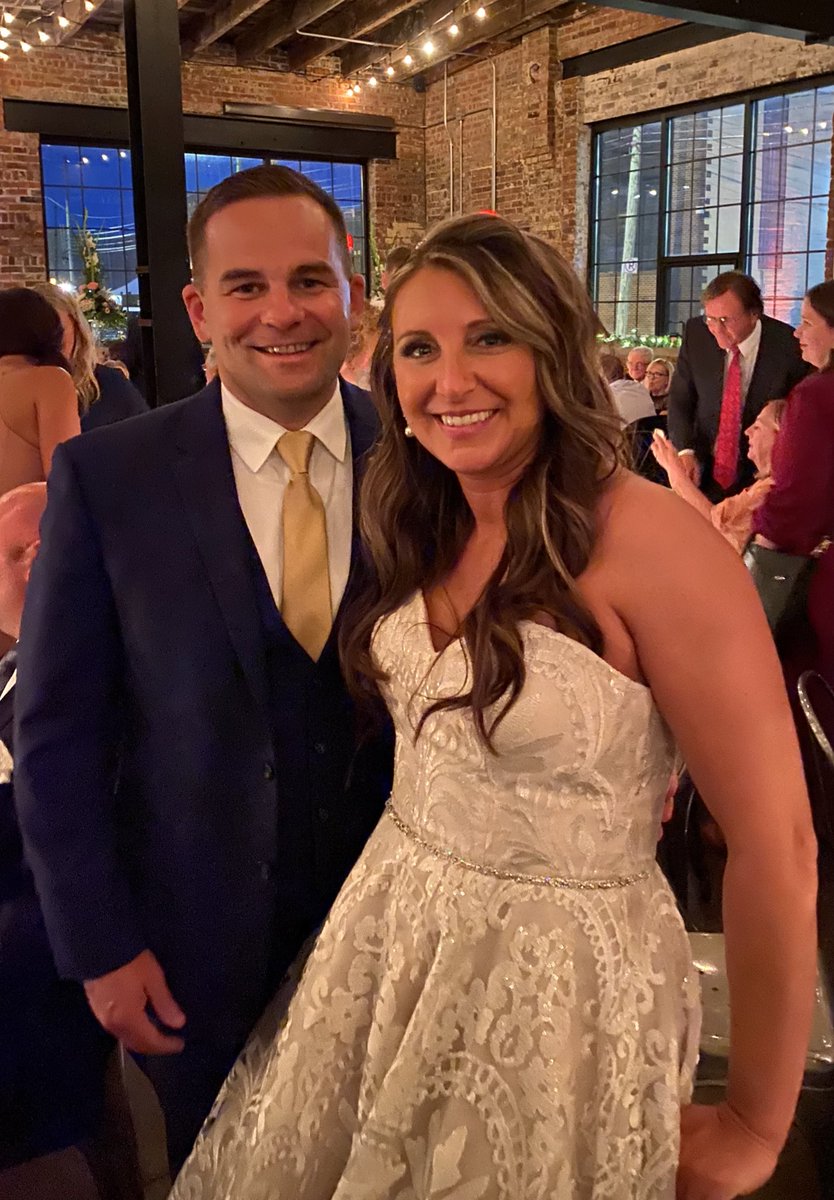 IHSAA1's tweet photo. Congratulations to Assistant Commissioner Kerrie Schludecker and Philip Rosati who are celebrating their wedding day today! We wish them a lifetime of love and happiness together! 
🥂💍
#PJandSchluSayIDo https://t.co/0ZcN3Vj7Mk