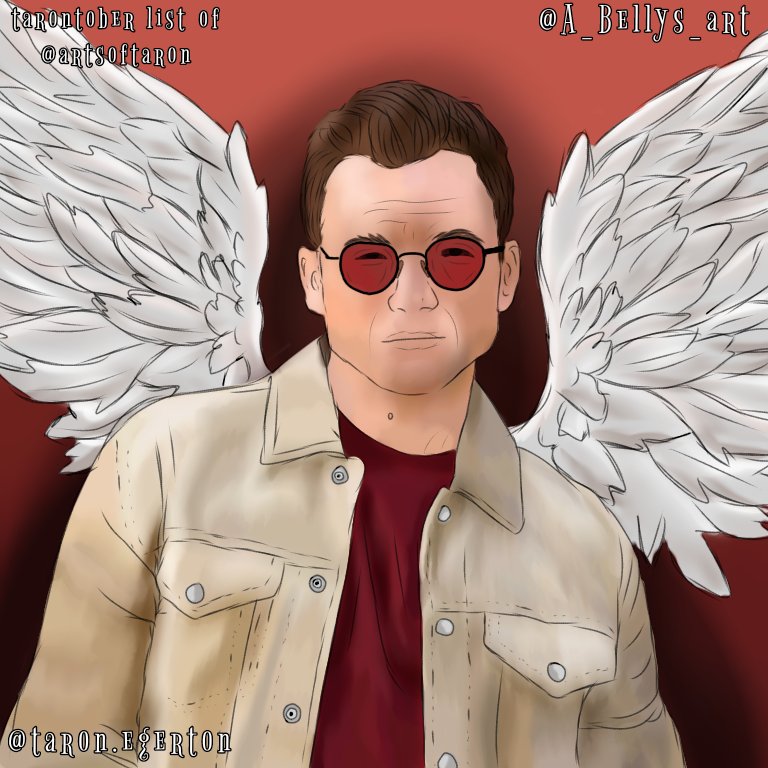 AnniesBubels's tweet photo. Day 9 of #tarontober (eagle wings) @TaronEgerton
#maketaronhappyagain 
______________________________
#wingsdrawing #wings #wingart #taronegertonfanart #taron #taronegerton #fanart #taronegertonart #wing #red #angel #digitaldrawing #digital #glasses #white https://t.co/nVmhl5LiPb
