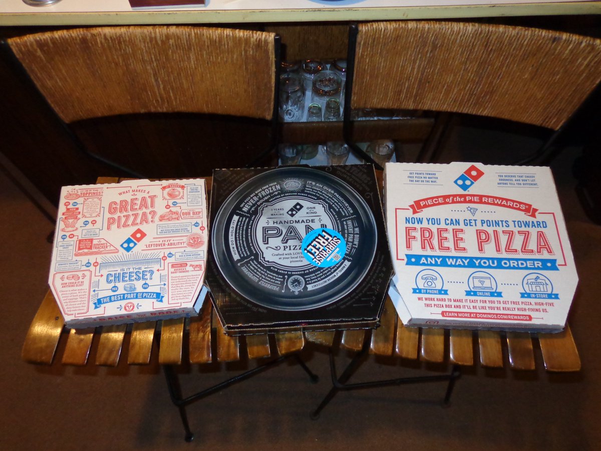 DanielWClarkDWC's tweet photo. Watching #ImpactWrestling presents #KnockoutsKnockdown, with food from @dominos, which includes a "#SurpriseFrees" Pizza? In the words of @IamStevenT, that's my idea of a good time, baby!! https://t.co/47Jc80OgvQ
