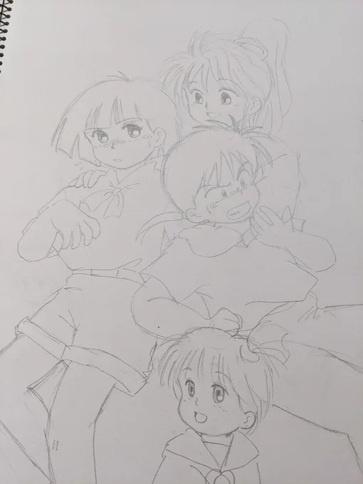 ママ4のドラマCD聞いて描いたと思われる 