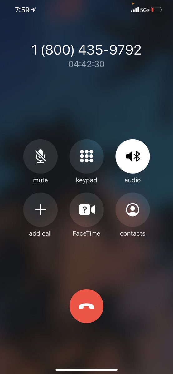 AndrewChesser's tweet photo. 20% battery life
3 people in front of me
4 hours and 45 minutes of on hold time from @SouthwestAir https://t.co/xKkKc7cYzU