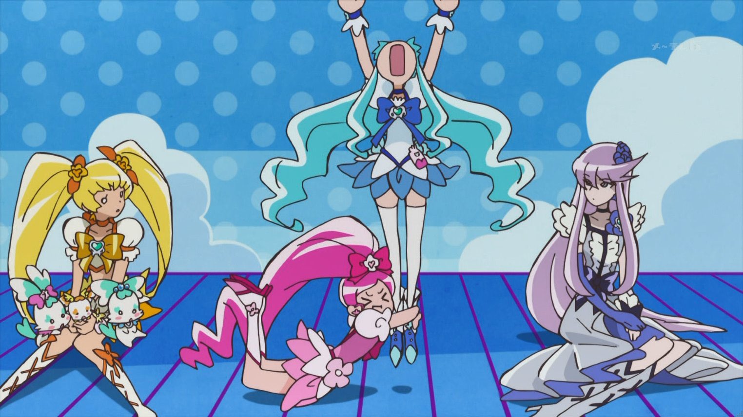谷くん ハートキャッチプリキュアで育ってきた方 おはようございます 来週のトロピカルージュプリキュアで ハトプリが出るようなので是非 あと もう知ってると思いますけど 23日公開の映画にも結構な割合で出ることは確定してるので 懐かしい と
