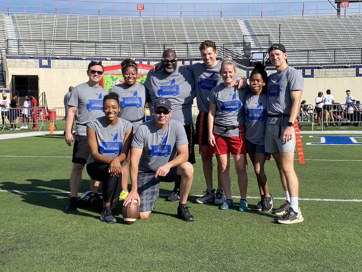 Adria_Goins's tweet photo. #teamksla playing for our Salvation Army “Lift Up Louisiana” charity at the @IndyBowl inaugural flag football tournament. A fun day helping our neighbors impacted by Hurricane Ida. @GrayTelevision https://t.co/DhT43wLzlh