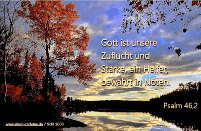 Gott will,dass wir ihn beim #Wort nehmen und um #Hilfe bitten.Vor Gott und mit #Gott müssen wir keine #Helden sein. Er will sich mächtig erweisen.Wir dürfen uns ganz und gar auf seine #Kraft verlassen und bei ihm #Schutz und #Hilfe suchen. 

#Bibel #Zitat #Herbst #Zuflucht #Jesus