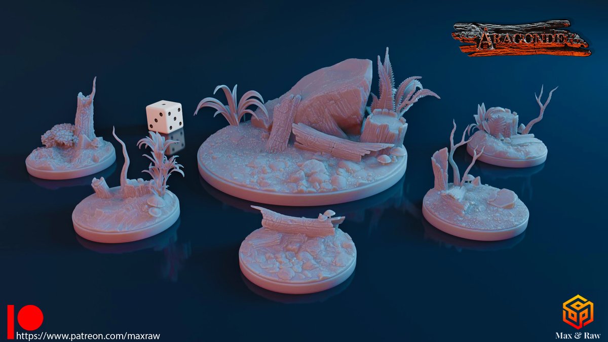 MaxRaw11's tweet photo. New Set available ! "Forest of Golduria"

#miniaturepainting #miniatures #RPG #DnD #diorama #WarhammerCommunity #MiniatureArtists #sigmar #dungeonsanddragons #tabletop #boardgame https://t.co/gpWJkLSIzw