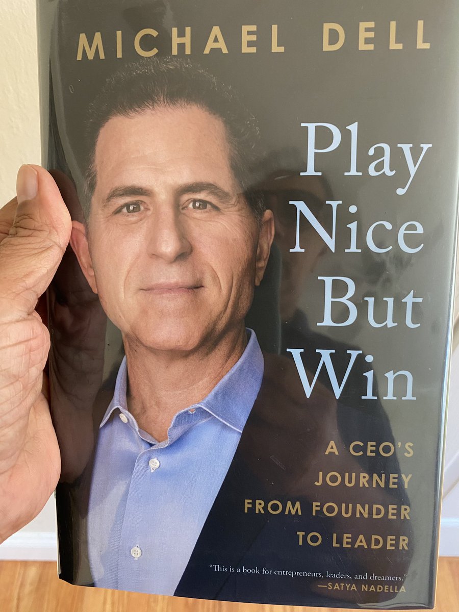 Today is the day. Let us get started. #playnicebutwin @MichaelDell @DellTech