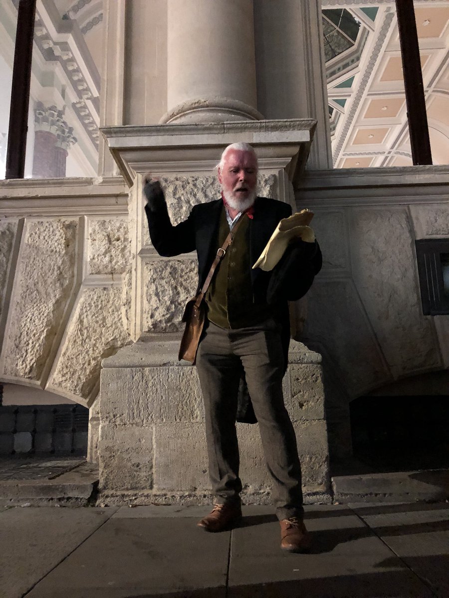 cheltprom's tweet photo. Literary ghost walk @cheltfestivals @CheltLitFest #litcrawl #CheltenhamLiteraturefestival https://t.co/xK66yjRUrY