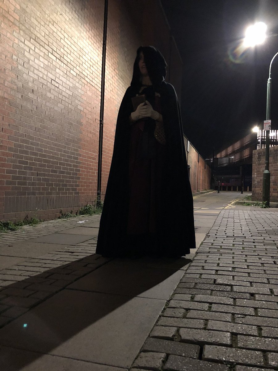 cheltprom's tweet photo. Literary ghost walk @cheltfestivals @CheltLitFest #litcrawl #CheltenhamLiteraturefestival https://t.co/xK66yjRUrY
