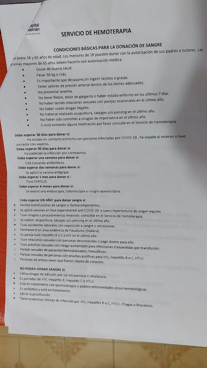 PeniaCASLAlanus's tweet photo. ⚠️ Se necesitan dadores de sangre para ANTONIO JESUS RIESTRA.
Hospital alemán.
Abajo toda la info 👇 https://t.co/bz39zSW68e