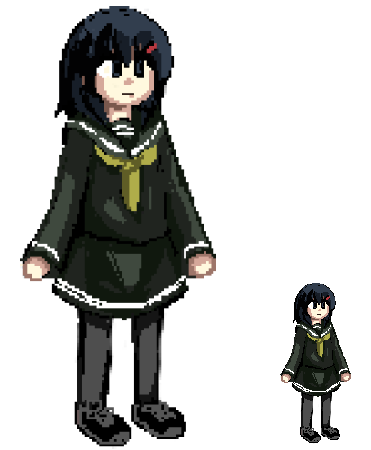 冥夢ちゃんドット

うちの子を格闘ゲーム風にドット絵に描いてみたけど、ドット絵は難しいでつね 