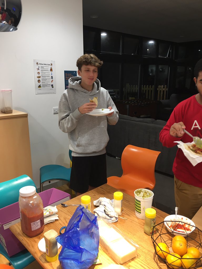 KWS_MiddleHouse's tweet photo. Fajitas and James Bond. No better way to spend a Saturday evening! https://t.co/L6CqFyiA5c
