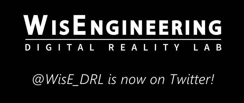 WisEngineering's tweet photo. Check it out! WisE Digital Reality Lab is now on Twitter! #Follow @WisE_DRL for the latests on game releases and what's coming next! We'll still be here to update you on what's happening at WisEngineering HQ! https://t.co/B3bztCupX7