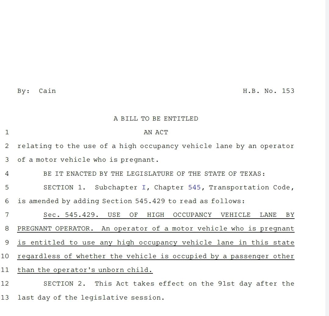 TheDeniseFlores's tweet photo. Of course fuckin' Lil' Mijo authored this dipshittery. #txlege #HB153 https://t.co/7k8Mmwy1Wi