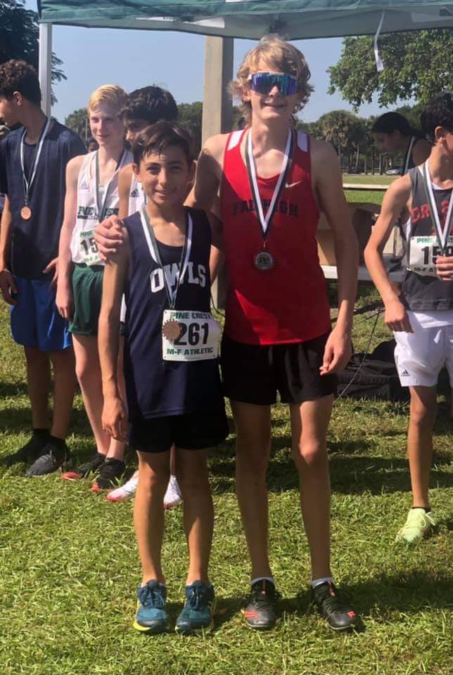fauhigh_xctf's tweet image. Great Meet Today! 11 PRs! 6 Individual Medals and our MS Girls Team won the Meet and qualified for the State Meet! #owlsrun