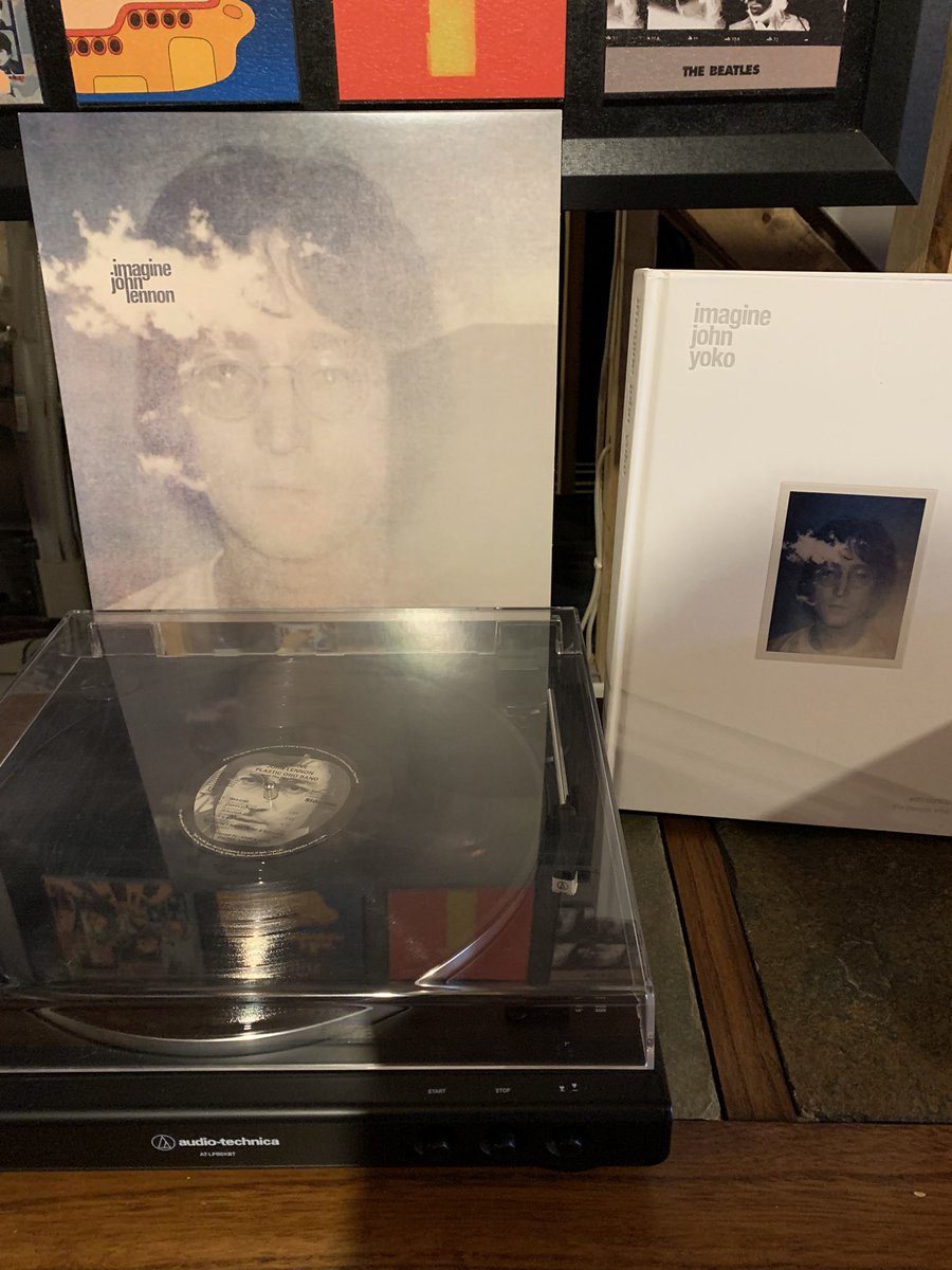 Listening across the pond (Wisconsin, US). Happy birthday, <a href="/johnlennon/">John Lennon</a>. <a href="/LlSTENlNG_PARTY/">Tim's Listening Party</a> #Imagine50 #timstwitterlisteningparty
